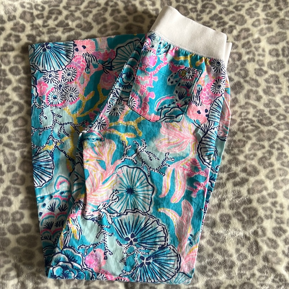 Lilly Pulitzer Linen Trousers